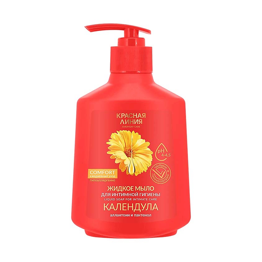 Изображение товара Жидкое интимное мыло Календулы 250 мл для ежедневного ухода