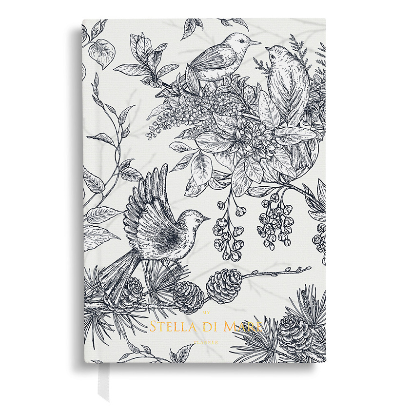 Изображение товара Ежедневник Stella Classic Spring 1 год недатированный мягкая обложка и стильный дизайн