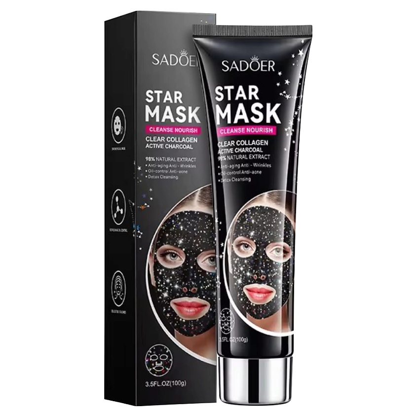 Изображение товара Маска-пленка для лица с коллагеном звездное небо 100 гр от SADOER