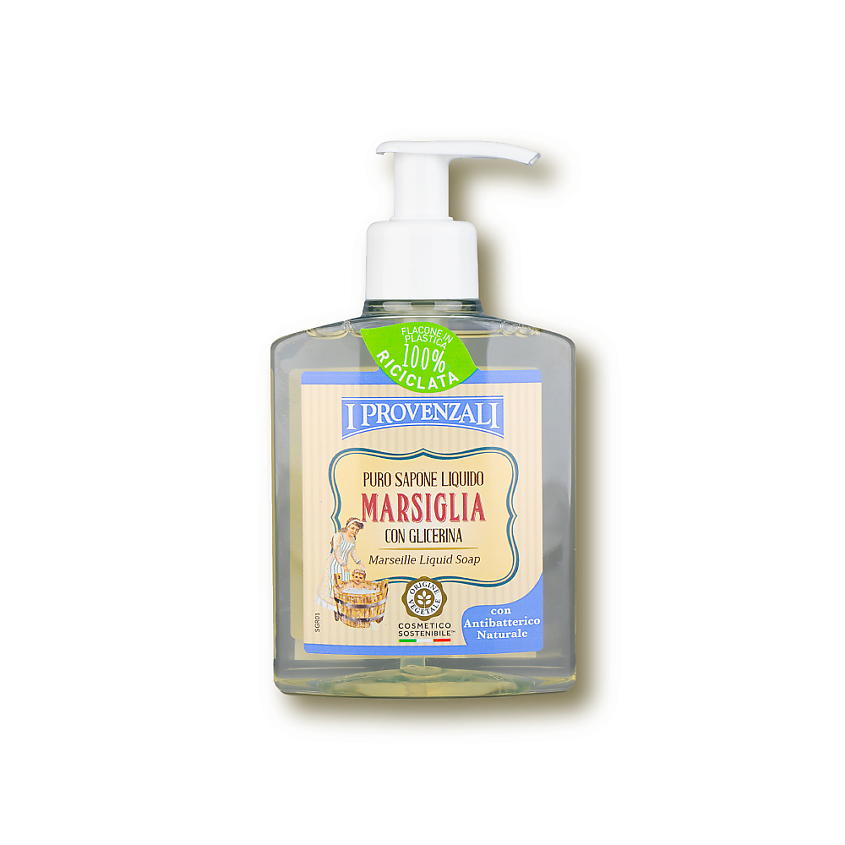 Изображение товара I PROVENZALI Жидкое мыло Марсельское с маслом оливы 250 мл