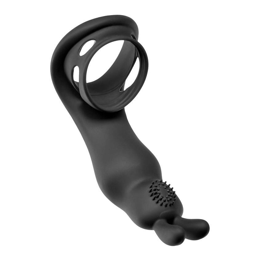 Изображение товара BRADEX Эрекционное кольцо с вибрацией КРОЛИК, Черный