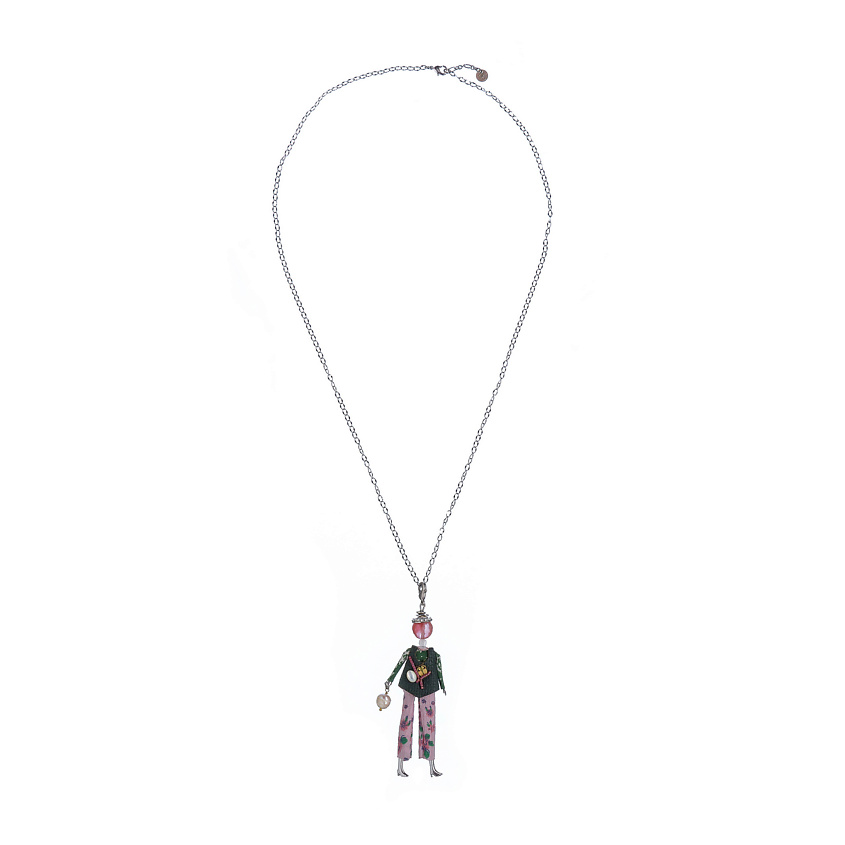 Изображение товара Подвеска кукла Линнея для женщин из бижутерного сплава со стразами