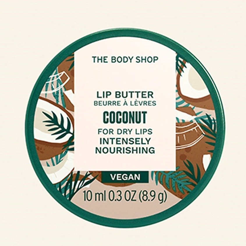 Изображение товара THE BODY SHOP Питательное масло для губ Coconut, 10 мл