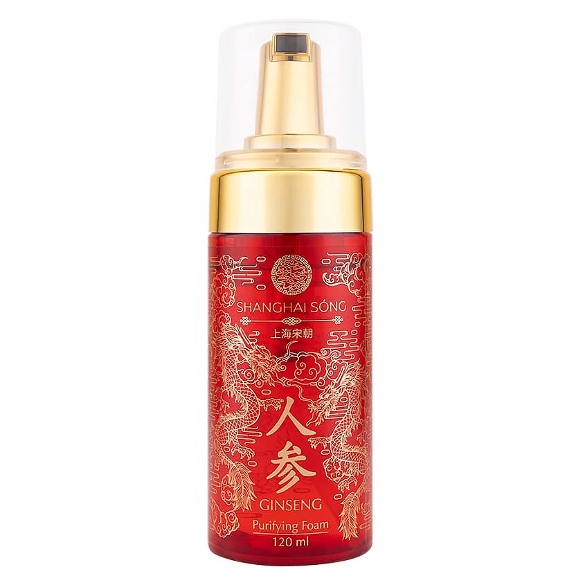 Изображение товара SHANGHAI SONG Очищающая пенка для лица Ginseng Purifying Foam, 120 мл