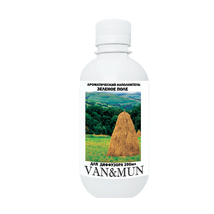 Изображение товара Наполнитель для диффузора VAN&MUN Зеленое поле 290 мл ароматическая жидкость