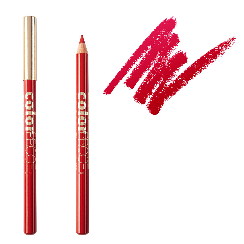 Изображение товара CHARME Карандаш для губ "Color Proof", Классический красный 421