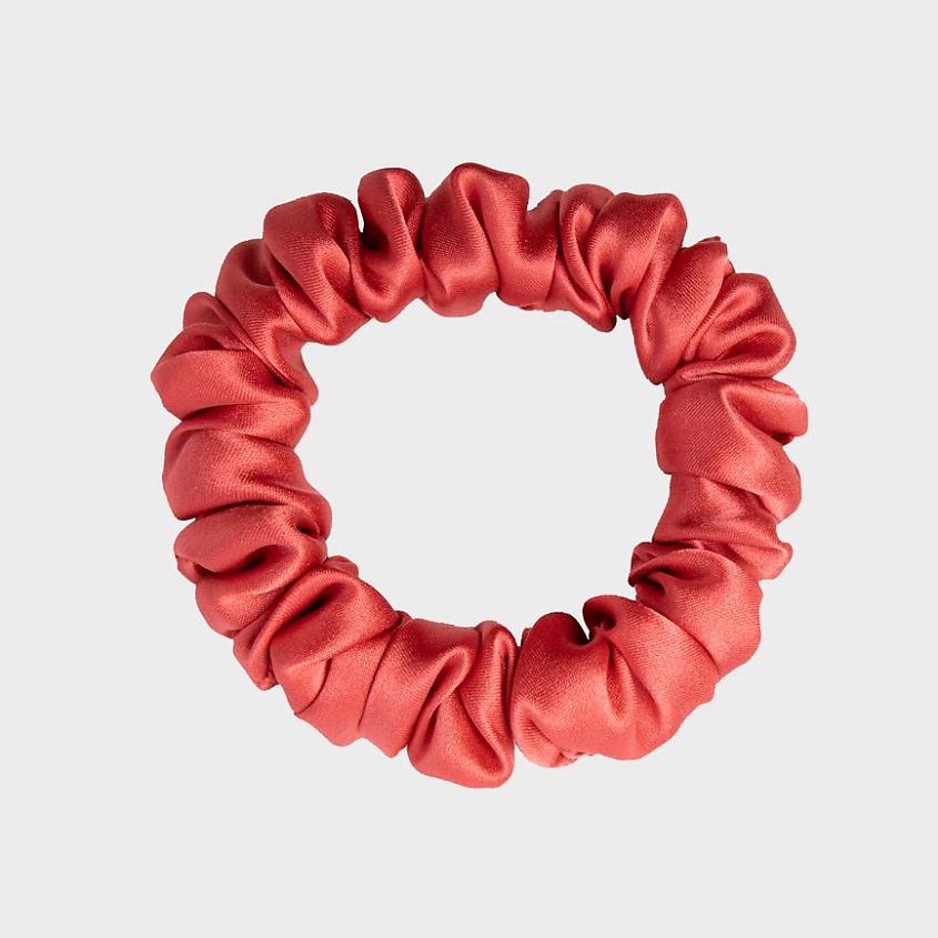 Изображение товара SILK UNIVERSE Шелковая резинка для волос, Коралловый