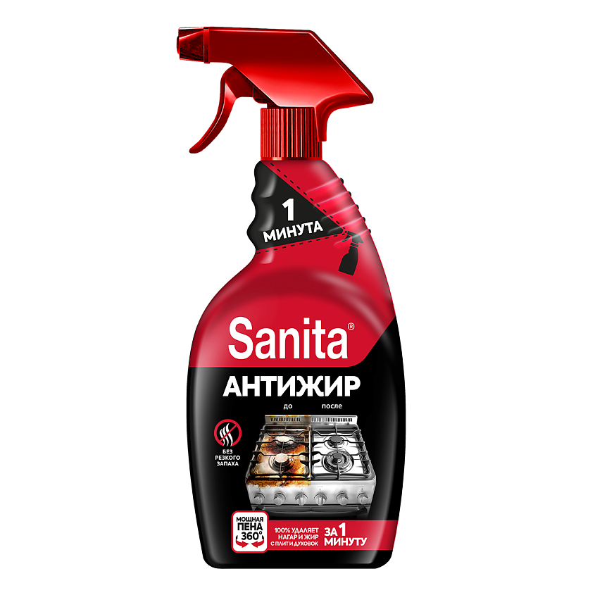 Изображение товара SANITA Спрей Чистящее средство 1 минута, 500 мл