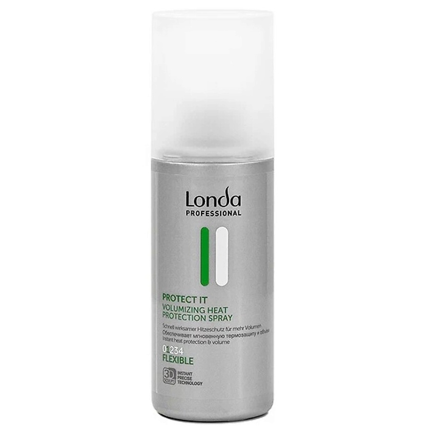 Изображение товара LONDA PROFESSIONAL Спрей с термозащитой для придания объема волосам нормальной фиксации Protect It, 150 мл
