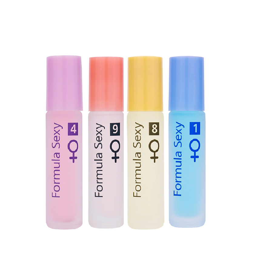 Изображение товара FORMULA SEXY Набор парфюмерных масел для тела с феромонами №4, №9, №8, №1, 1 шт