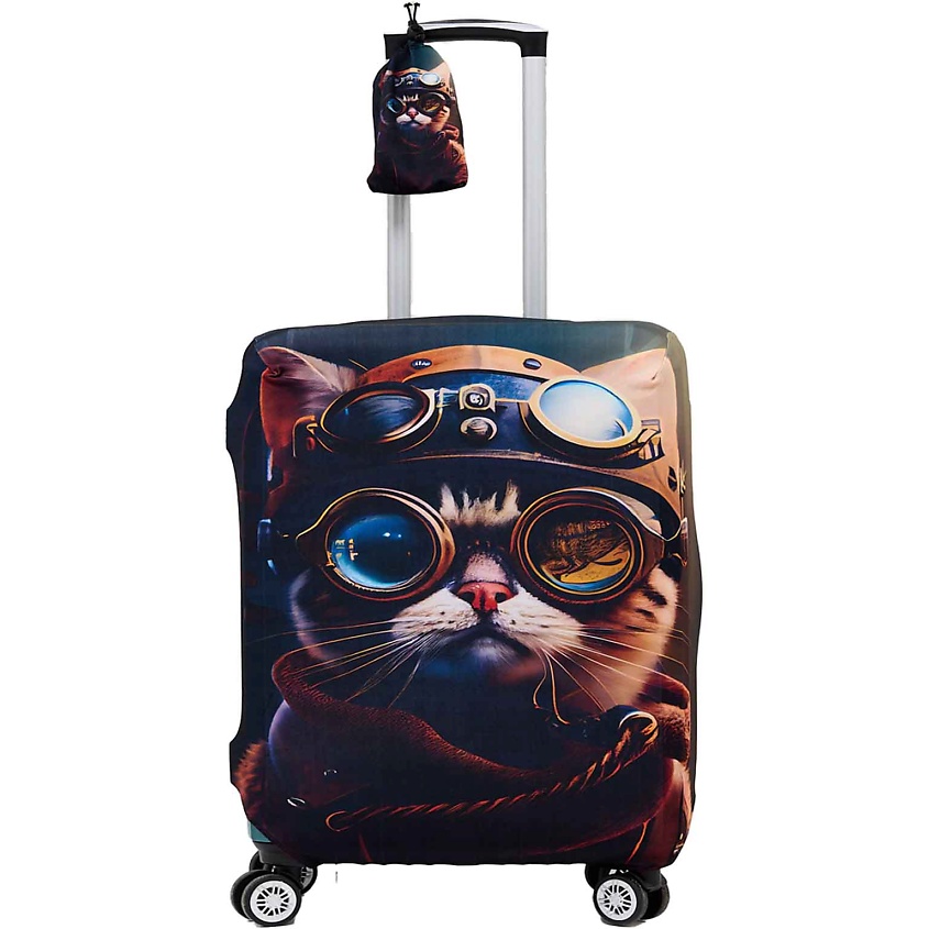 Изображение товара МОР&VID Чехол для чемодана L-XL полиэстер молния для больших чемоданов