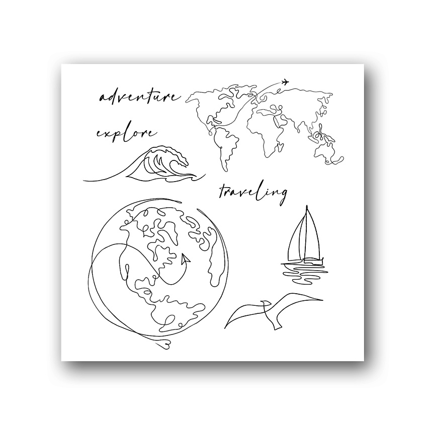 Изображение товара Переводная тату TATTS 10x15 см для взрослых и детей-waterproof