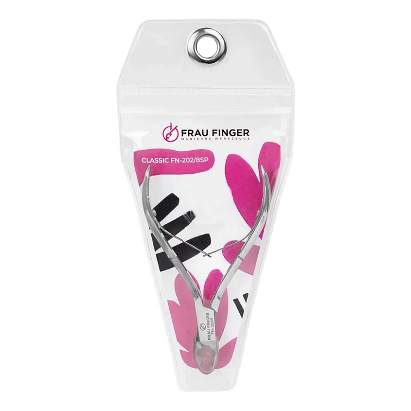 Изображение товара FRAU FINGER Кусачки маникюрные для кутикулы Classic FN-202/8SP, 7 мм, Серебряный