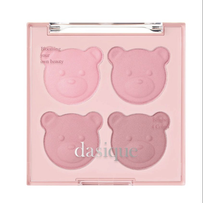 Изображение товара DASIQUE Лимитированная палитра румян, #17 Mauve Bear