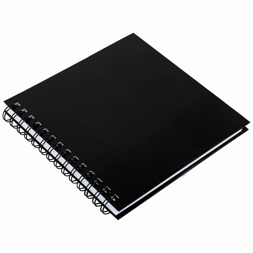 Изображение товара BRAUBERG Скетчбук белая бумага 60 листов, Черный