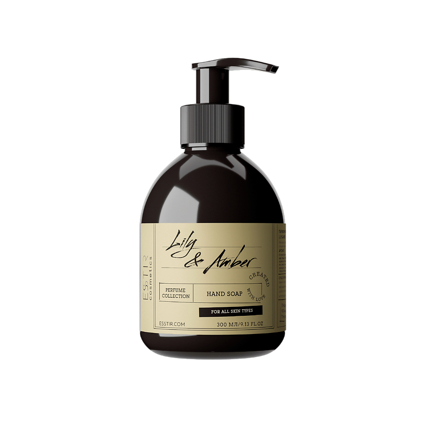 Изображение товара ESSTIR Жидкое мыло для рук с ароматом Lily&Amber