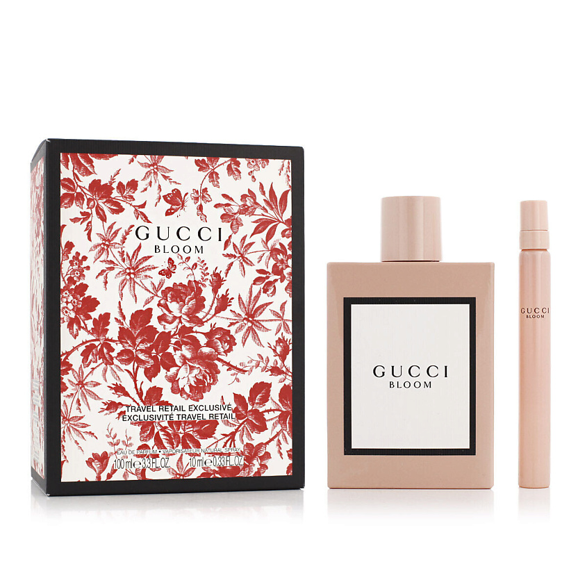 Изображение товара GUCCI Набор Bloom: Парфюмерная вода + Парфюмерная вода в дорожном формате, 100 мл + 10 мл
