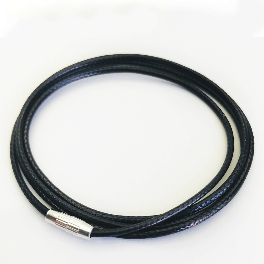 Изображение товара Шнурок для украшений с никелевым замком 60 см универсальный