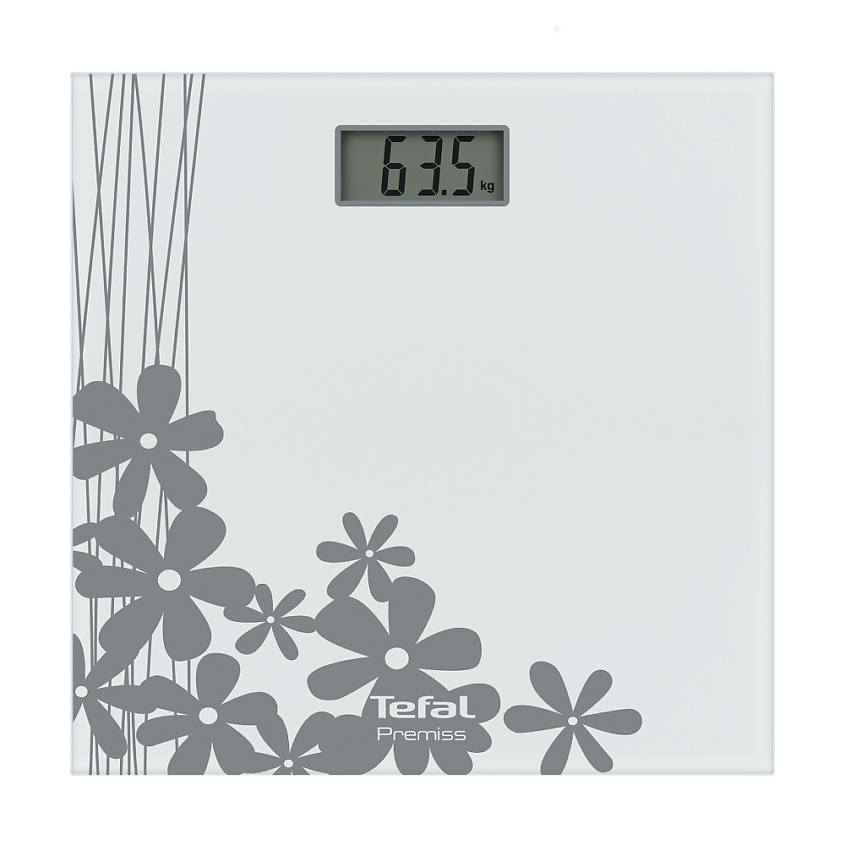 Изображение товара TEFAL Весы напольные Premiss Flower PP1070V0, серый