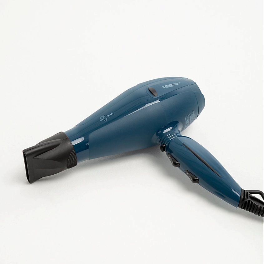 Изображение товара Мощный бытовой фен MASTER MP-305DB с регулировками и насадками