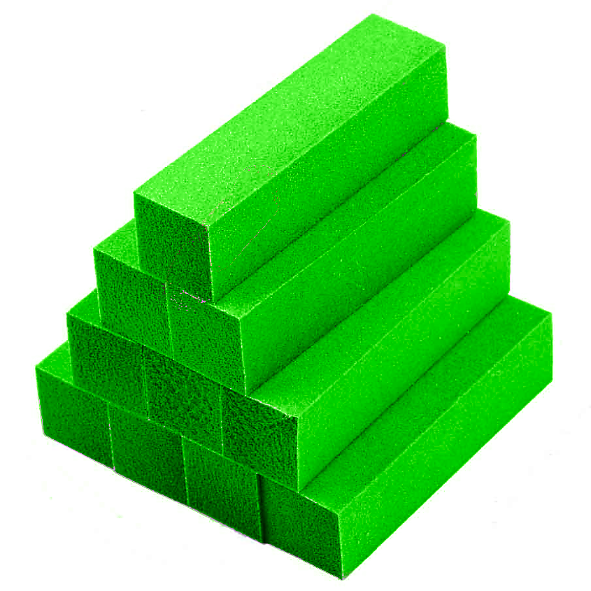 Изображение товара GET THE REASON LAKBERRY Набор бафов для шлифовки ногтей, Зеленый