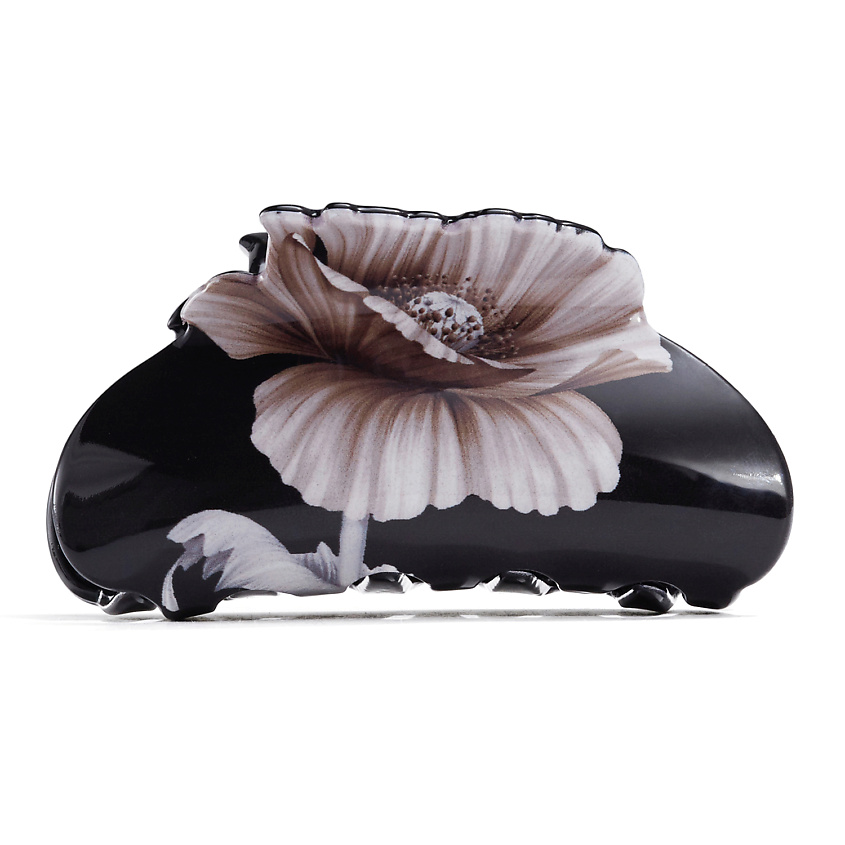 Изображение товара NOTHING BUT LOVE Заколка-краб "Цветы любви", Черный