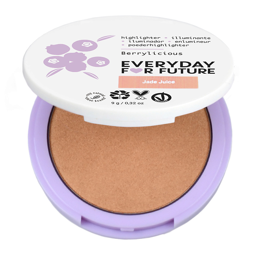 Изображение товара EVERYDAY FOR FUTURE Компактный хайлайтер, Нефритовый сок 03