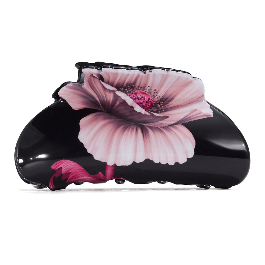 Изображение товара NOTHING BUT LOVE Заколка-краб "Цветы любви", Черный