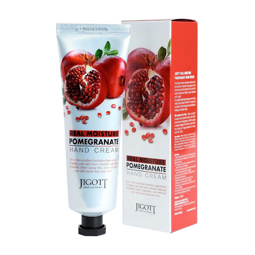 Изображение товара Увлажняющий крем для рук с экстрактом граната 100 мл JIGOTT для молодости и красоты рук