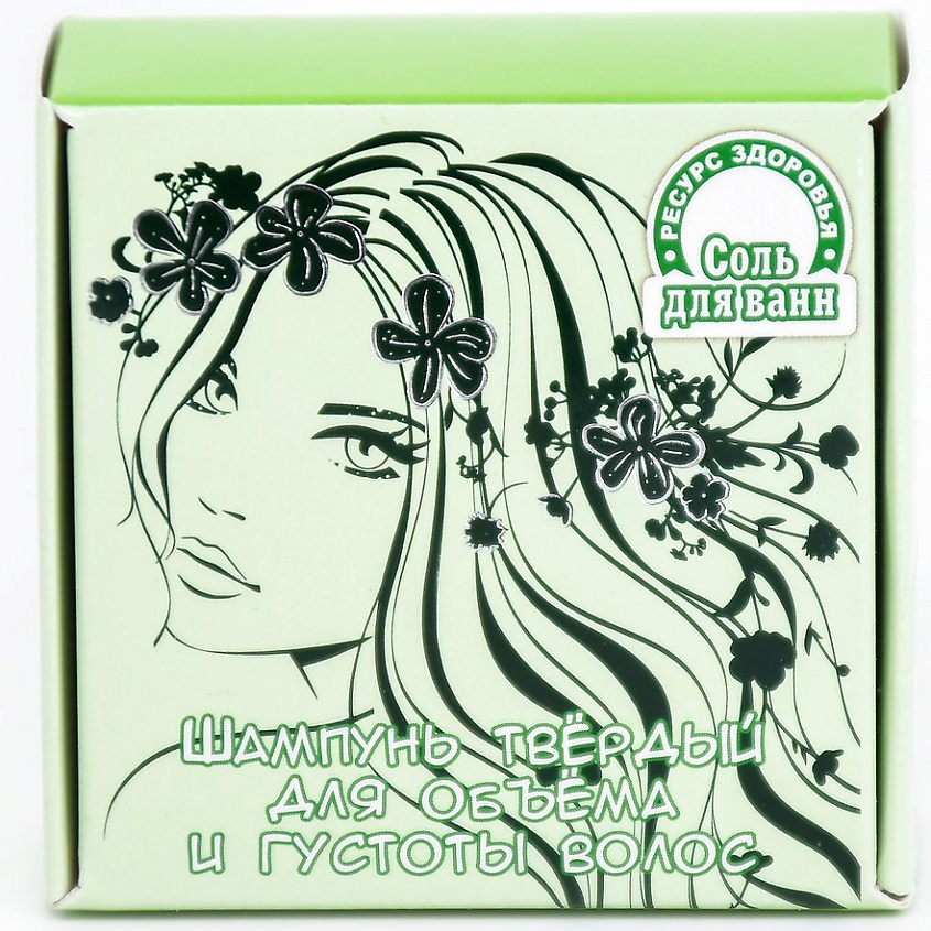 Изображение товара Твердый натуральный шампунь для объема и густоты волос 60 г