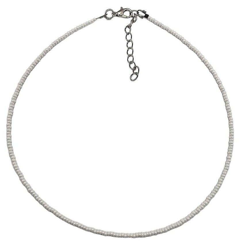 Изображение товара Чокер из бисера SIDORINA SOFIA ACCESSORIES - белый, стильное колье