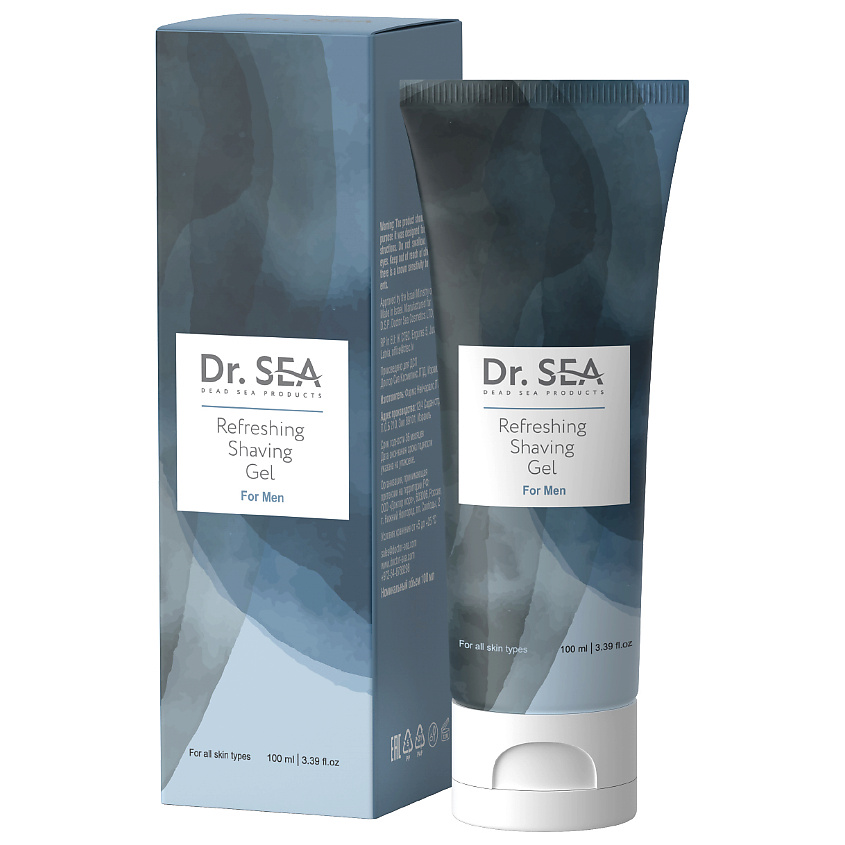 Изображение товара DR. SEA Гель для бритья освежающий, 100 мл