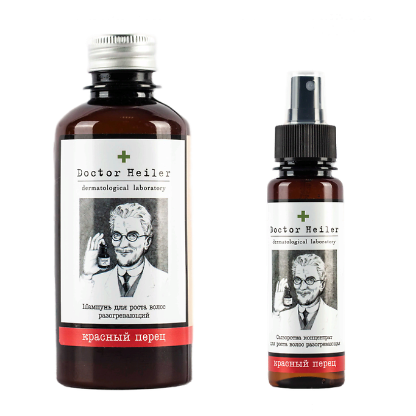Изображение товара DOCTOR HEILER Шампунь для волос и сыворотка с никотиновой кислотой, 1 шт.