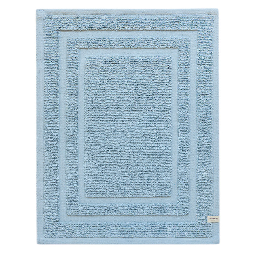 Изображение товара Коврик для ванной LUXBERRY BATH1 70x120 голубой из хлопка