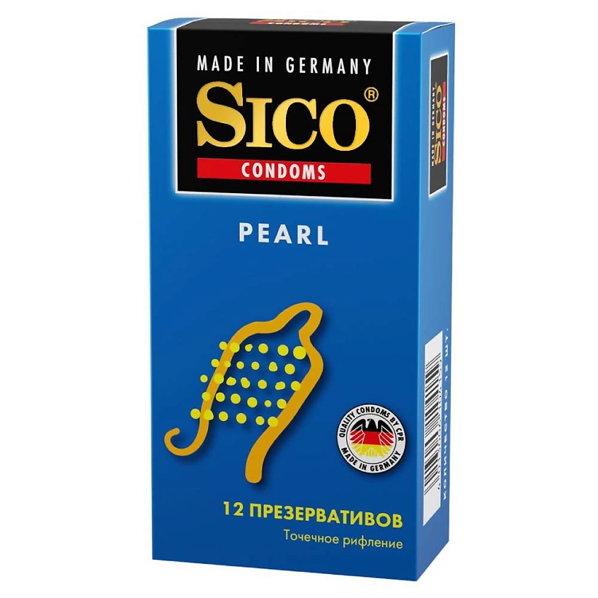 Изображение товара Презервативы точечные тонкие SICO Pearl 12 шт - высокая чувствительность и надежность