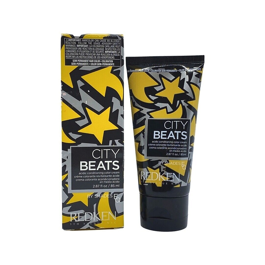 Изображение товара REDKEN Стойкая крем-краска для волос City Beats, Yellow Cab