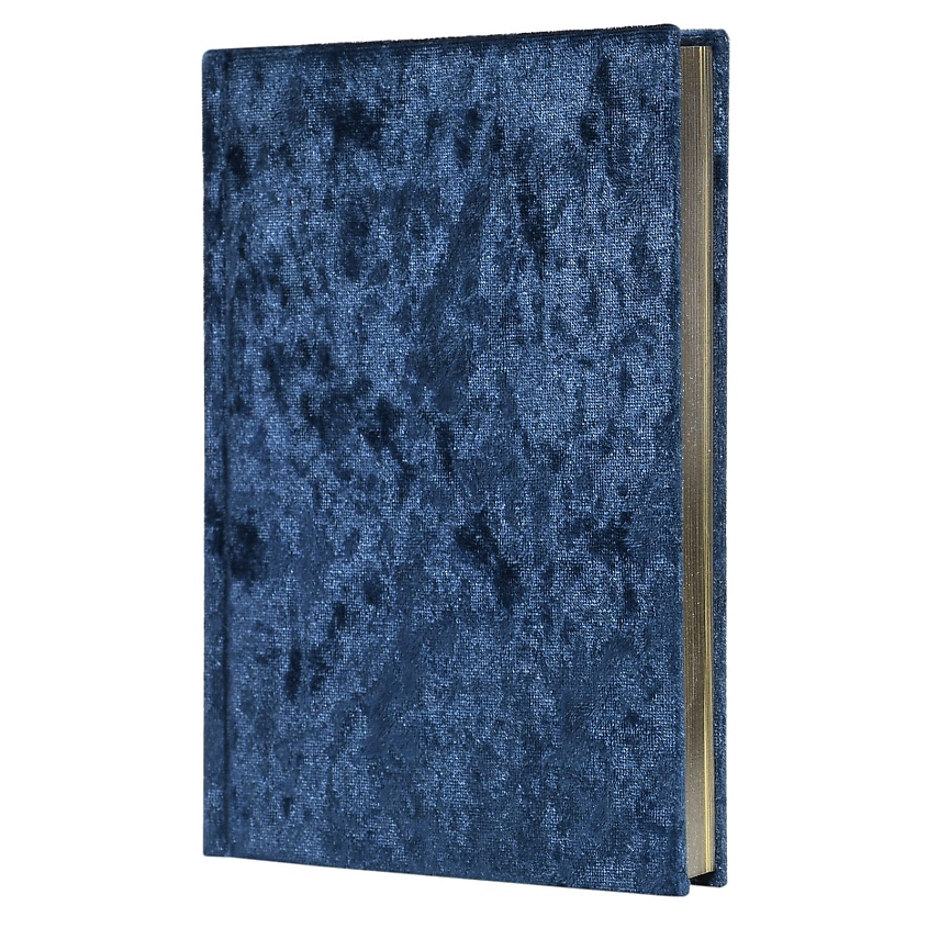 Изображение товара LOREX Ежедневник недатированный VELVET B6 твердая обложка, Синий