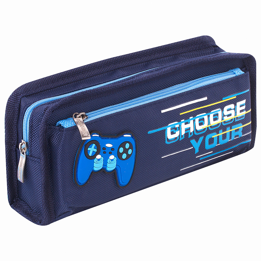 Изображение товара ЮНЛАНДИЯ Пенал Joystick, 2 отделения