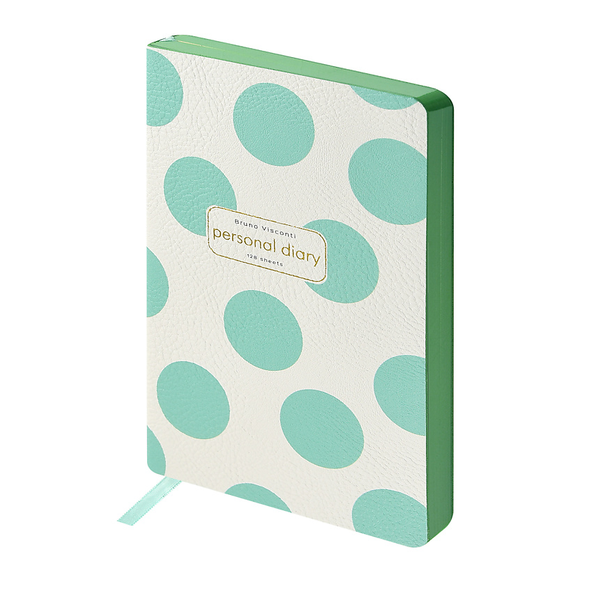 Изображение товара Ежедневник Bruno Visconti MINT POLKA DOTS А5 фактурная кожа