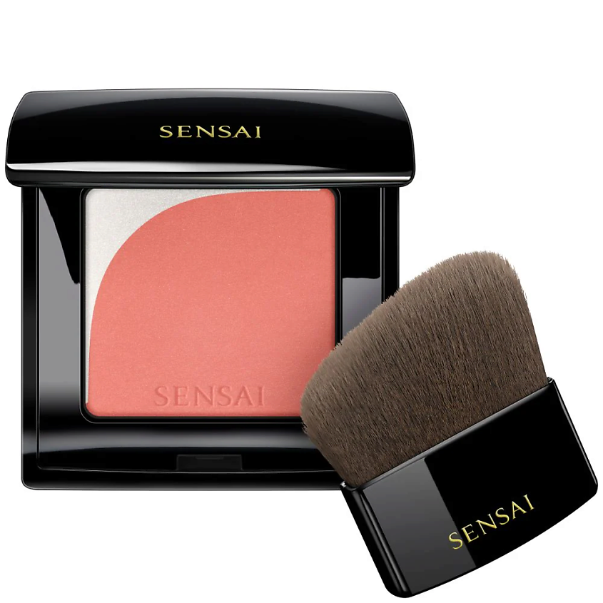 Изображение товара SENSAI Компактные шелковые румяна с эффектом сияния Blooming Blush, 04 Blooming Orange