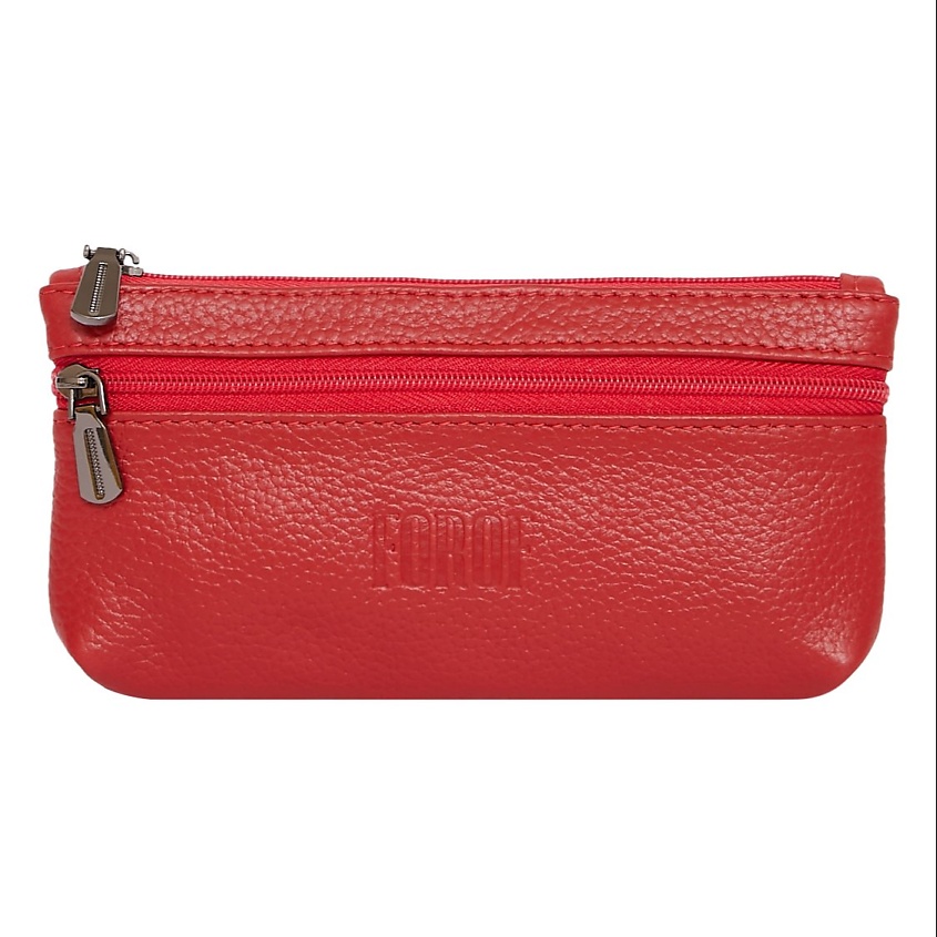 Изображение товара Ключница из натуральной кожи с тремя молниями FORTE универсальная