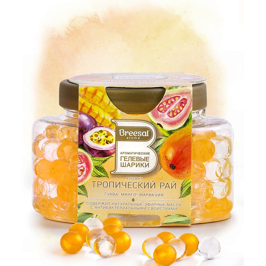 Изображение товара BREESAL Ароматические гелевые шарики Тропический рай, 1 шт.