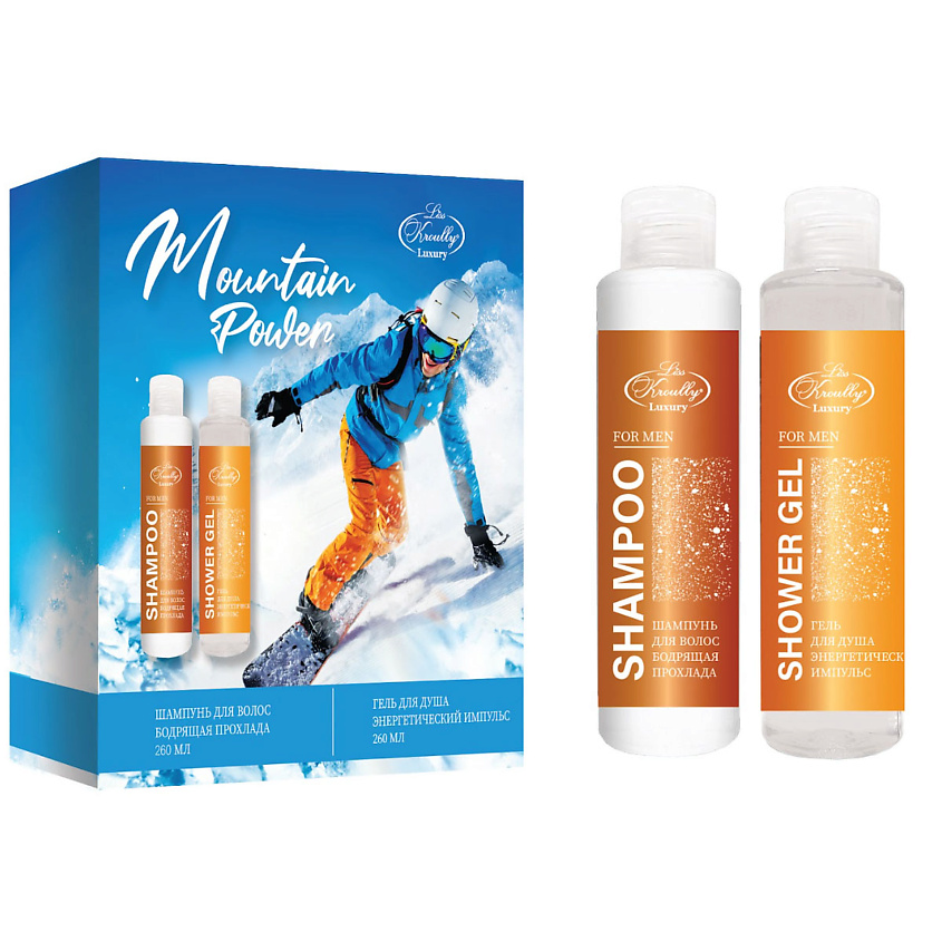 Изображение товара Подарочный набор для мужчин LISS KROULLY MN-2407 шампунь и гель для душа