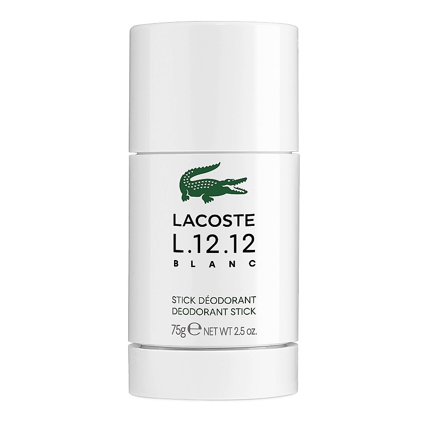 Изображение товара LACOSTE Дезодорант стик L.12.12 Blanc, 75 г
