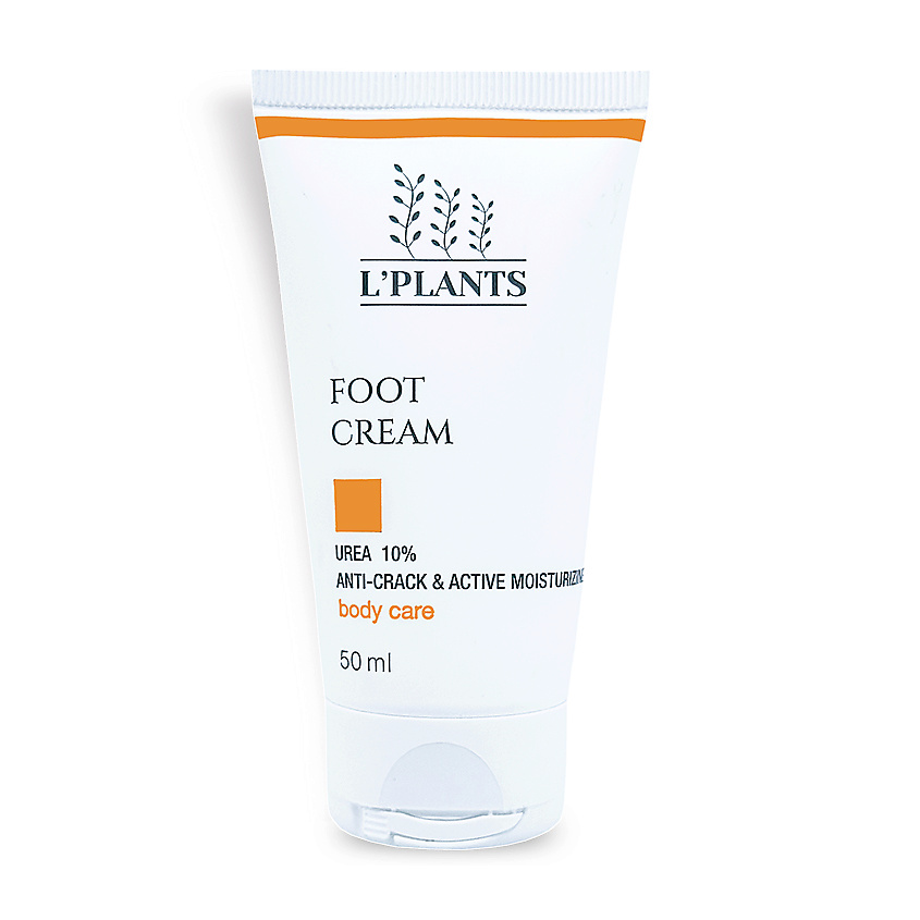 Изображение товара L'PLANTS Крем для ног с мочевиной 10% от трещин, 50 мл