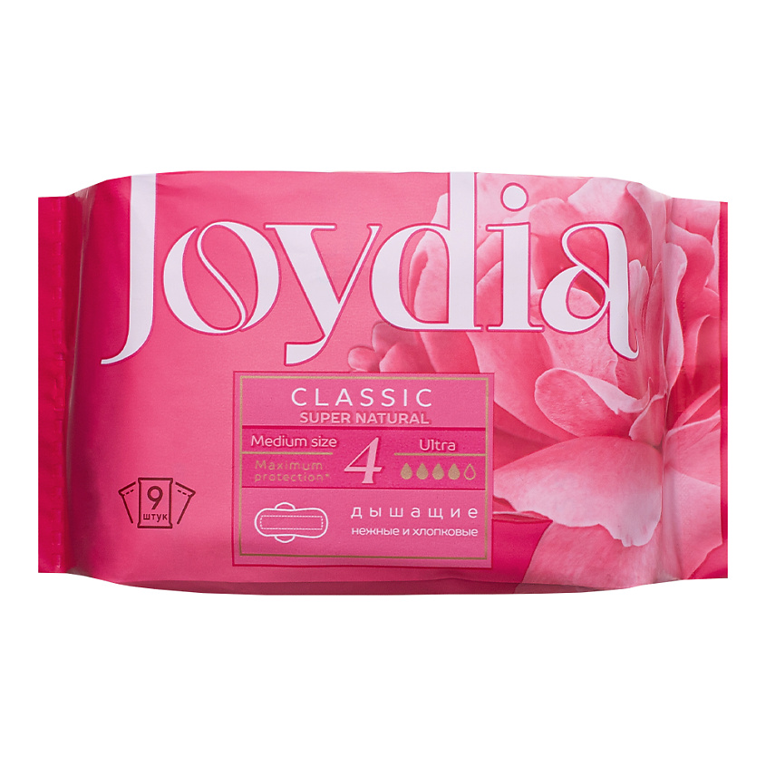 Изображение товара Гигиенические прокладки Joydia Classic Super Natural Ultra 1 шт. Для женщин