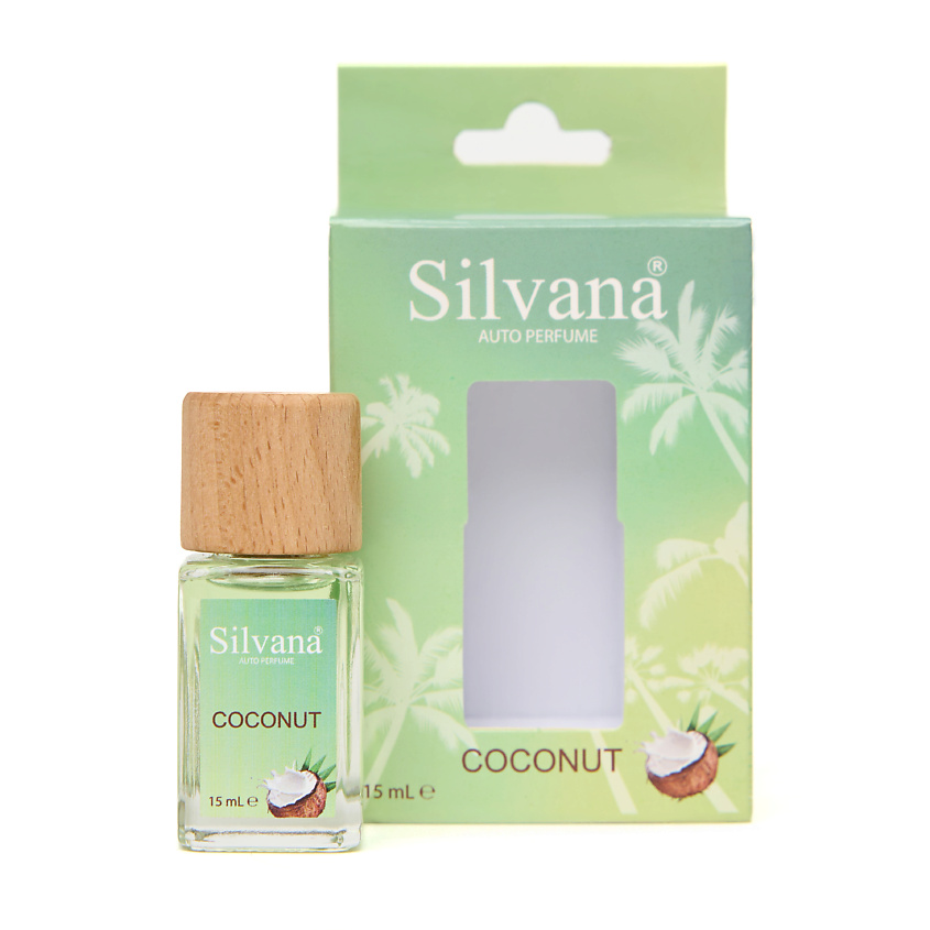 Изображение товара SILVANA Ароматизатор для авто "COCONUT ", 15мл