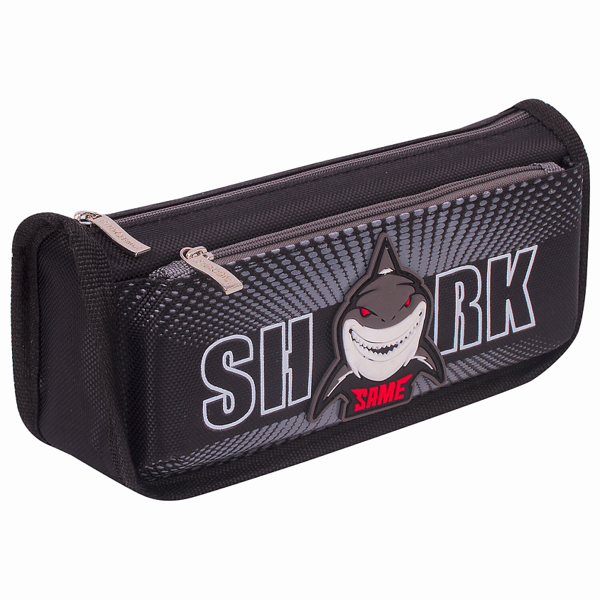 Изображение товара ЮНЛАНДИЯ Пенал "Shark", Черный
