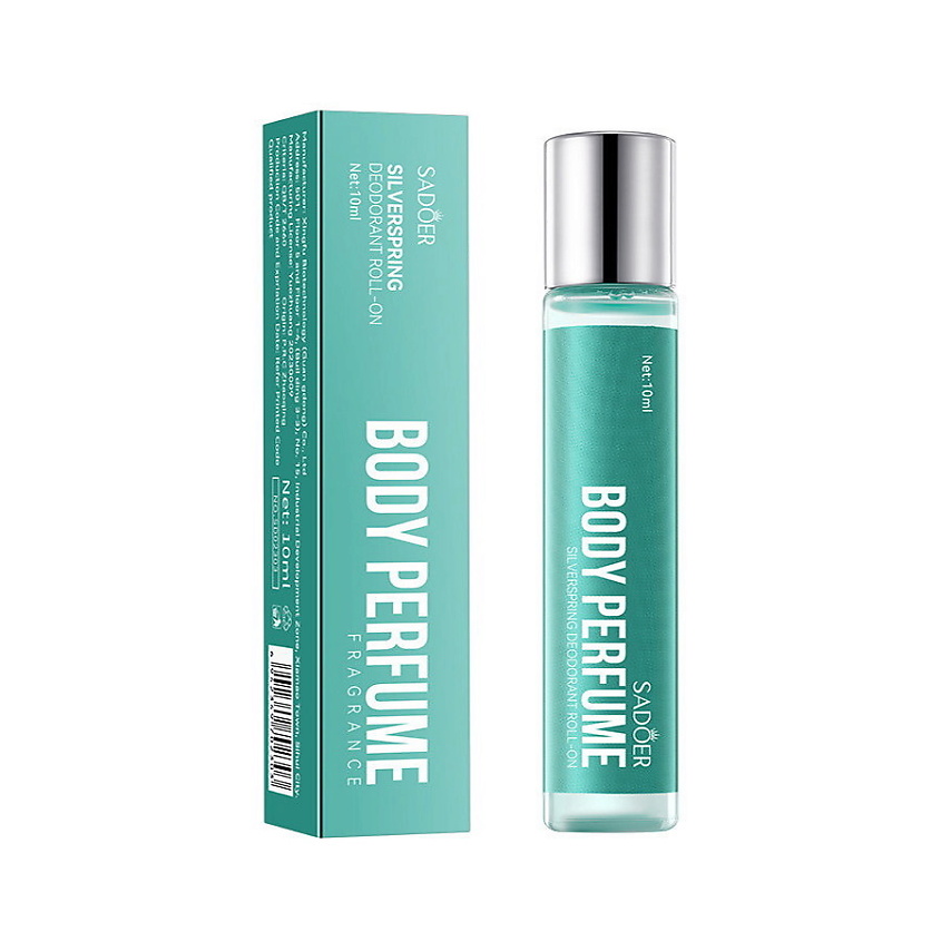 Изображение товара SADOER Дезодорант роликовый парфюмированный для тела Silverspring, 10 мл.