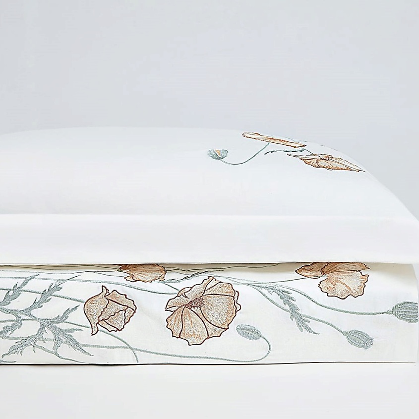 Изображение товара Комплект постельного белья Deluxia сатин с вышивкой 2 сп. Amarilla 200x220